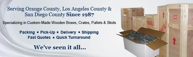 Shipping Boxes Southern California