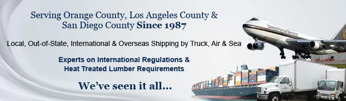 Shipping Services Orange, LA, San Diego County