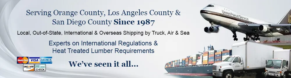 OC, LA, San Diego Shipping Company